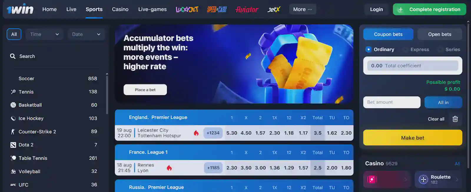 1win Betting 1win Betting