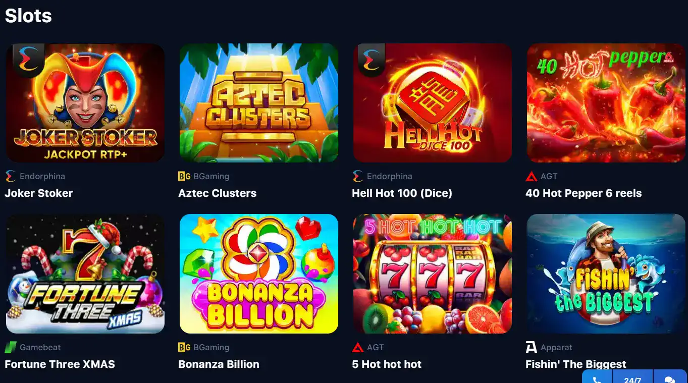1win Casino Slots