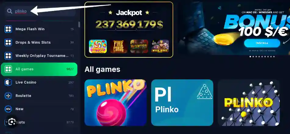 1win Plinko Registration