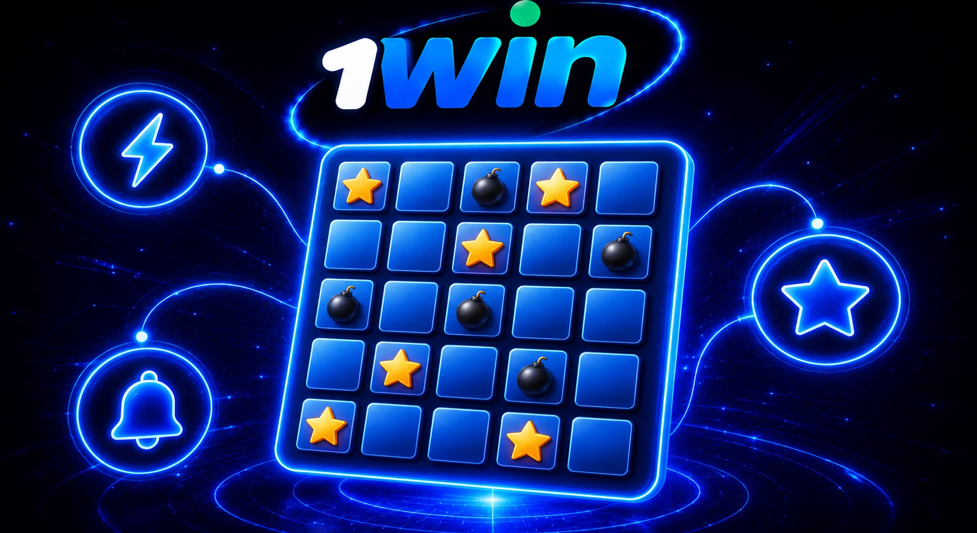 1win Mines app Malaysia mobile casino game benefits