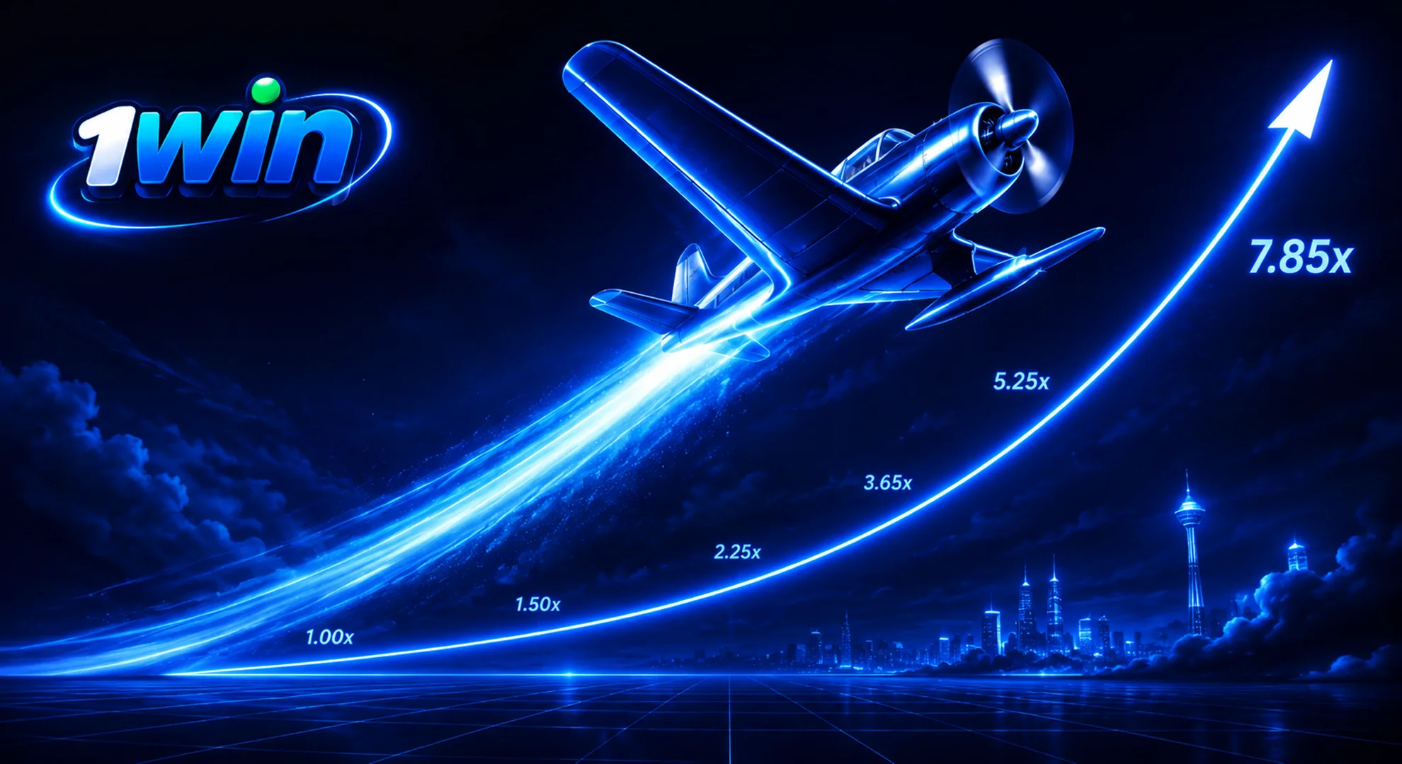 1win Aviator crash game Malaysia multiplier