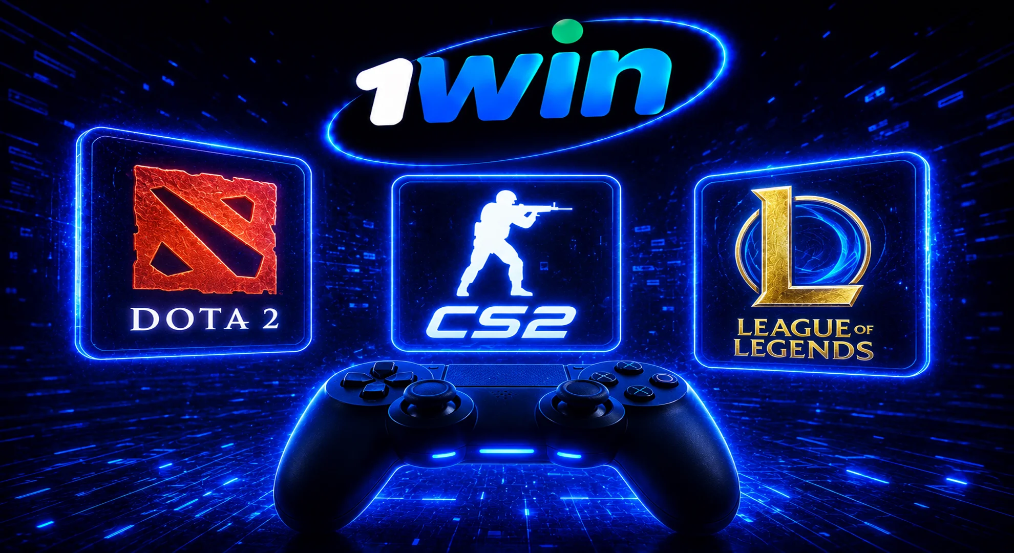 1win esports betting Malaysia Dota 2 CS2 League of Legends