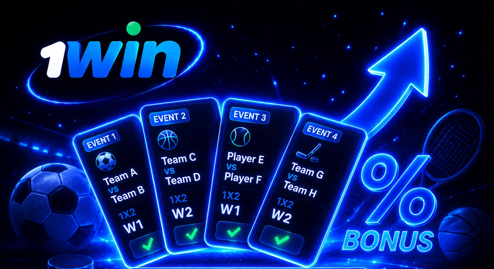 1win express bets bonus Malaysia accumulator sports betting